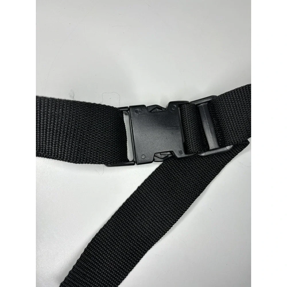 Vintage Sport Works Waist Bag Fanny Pack Black Cup Holder